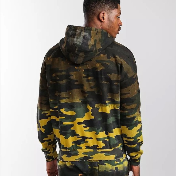 NWT Eleven Paris Acid Camo Hoodie - Picture 3 of 10